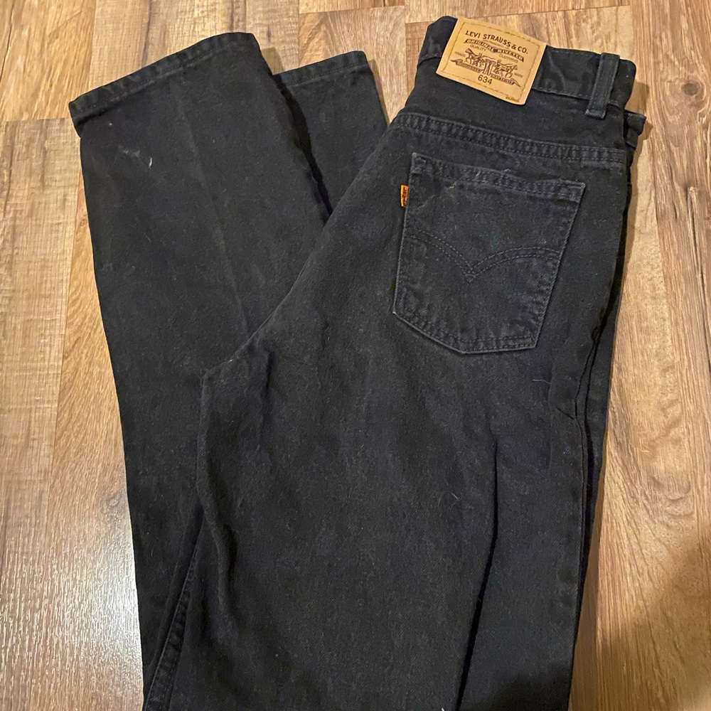 Vintage 80’s Levis Jeans 634 Orange Tab